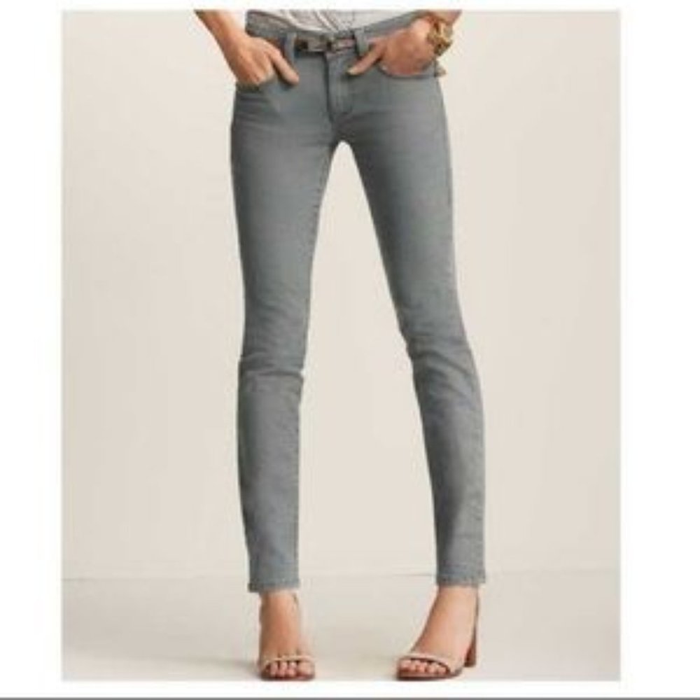 Cabi #326 Bree Graphite Grey Skinny Jeans Size 0